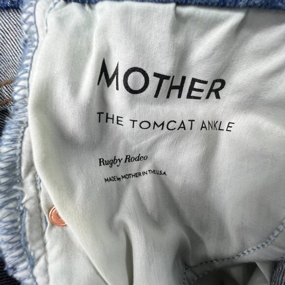 MOTHER The Tomcat Ankle High Rise Straight Leg Jeans - Picture 13 of 13